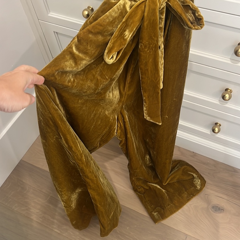 J. Crew velvet jumpsuit - Picture 2 of 5